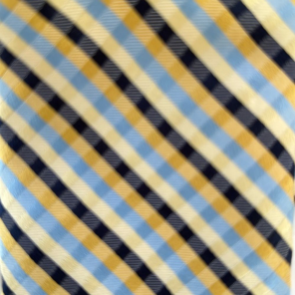 US POLO ASSOCIATION SILK GINGHAM CHECK PLAID 3.5 by 57"